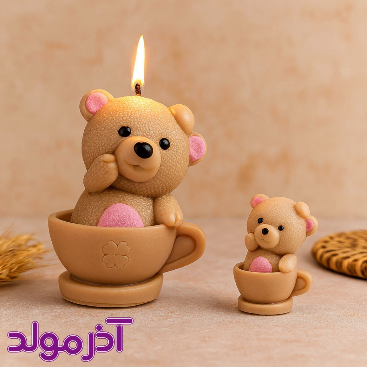  قالب سیلیکونی خرس فنجونی 