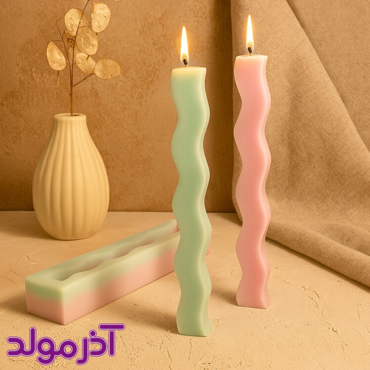 قالب سیلیکونی قلمی موج