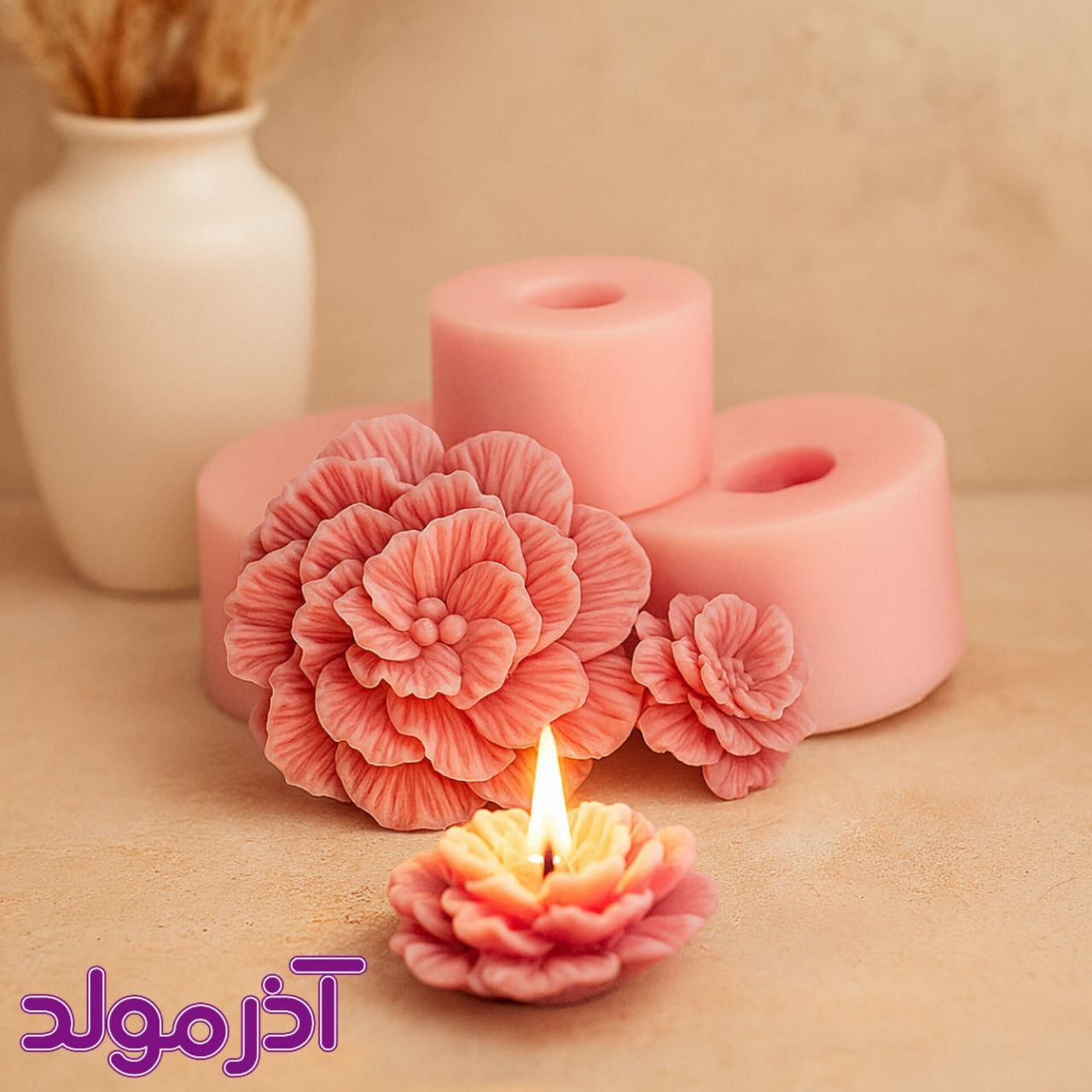  قالب سیلیکونی گل 